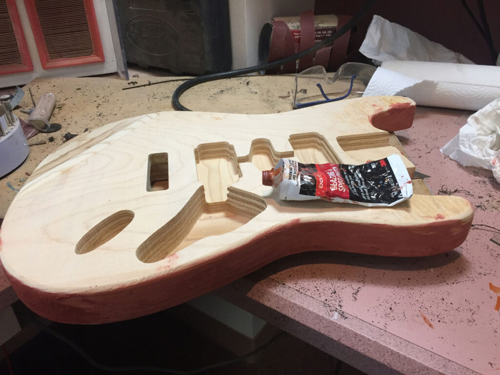 guitar filling