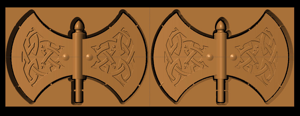 CarveWright Battle Axe