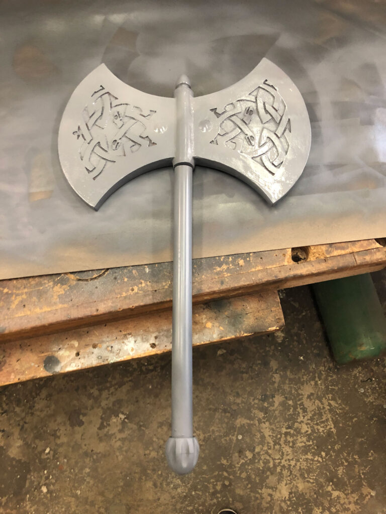 Full Battle Axe assembly