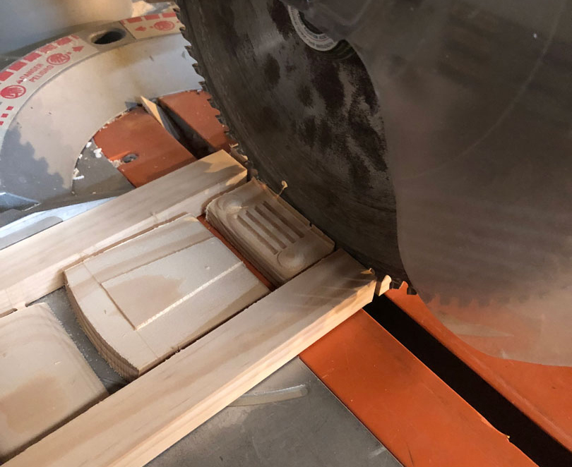 cut pieces out
