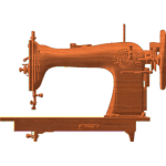 Old style sewing machine