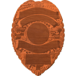 Police Badge Blank 1 Pattern