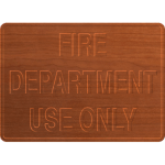 Fire Dept Use Only - CSF