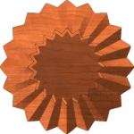 Rosette-1845 An Art Deco