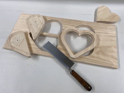 heart frame project seperated