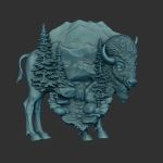 Buffalo Scene