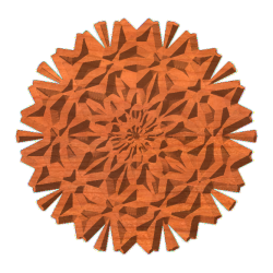 Rosette 20 Point Heart