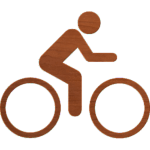 Stick Figure-Biking