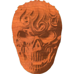 Flaming Skull-03