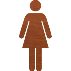 Female Restroom Symbol 1