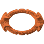 Oval Frame 02 Floral