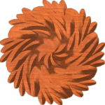 Wreath Star Rosette 004 A