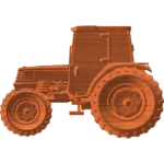 Tractor modern model