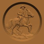 Cowboy on Horseback