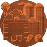 Circular Farm Pattern