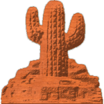 CactusMexicanMountainTown