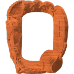 Baseball glove And Ball Frame