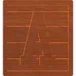 Block Letters A