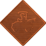 Golf Cart Sign 002 - CSf