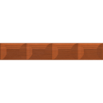 Classical Beveled Trim Accent 001 A