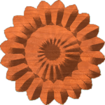 Sunflower Rosette 002 A