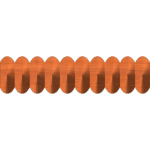 Classical Ribbed Trim Accent Rope 001 B A