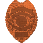 Police Badge Blank 2 Pattern
