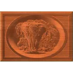 FRAMED ELEPHANT