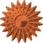 Sunburst Rosette 01 A