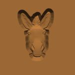 Ornamental Animal Head/Bust Series: Donkey