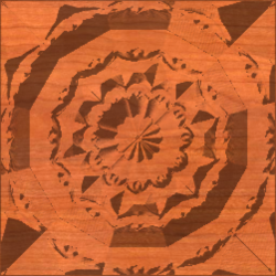 Twelve Facet Rosette