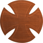 Maltese Cross w no Skulls - CSF
