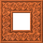 Antique Neo - Victorian Mansion Picture Frame Or Door Panel
