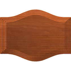Arched Sign Blank or Cabinet Door Front 035