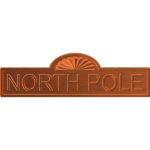 Arctic North Pole Sign