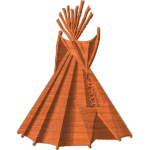 Tepee 43x56 - 1