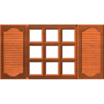 Nostalgic American Country Window 200 A