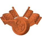 CAR RACING SYMBOL