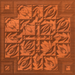 Neo-Victorian Cross Tile 003 A