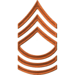 Army Rank E8 Master Sergeant