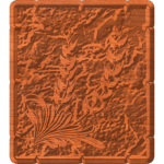 Framed Flower Pattern #3