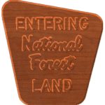 Entering National Forest Land - CSF