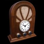 Vintage 1930's Radio Clock