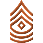 Army Rank E8 First Sergeant