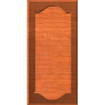 Classic Double-Arched Country Shutter or Door Face