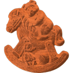 Bear on Rocking Horse