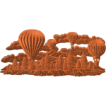 BALLOONS IN THE SKY