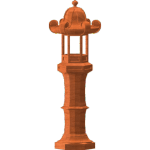 Chinese Lamp Post 2