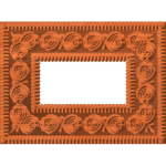 Rectangular Neoclassic Frame or Border