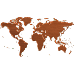 Flat World Map